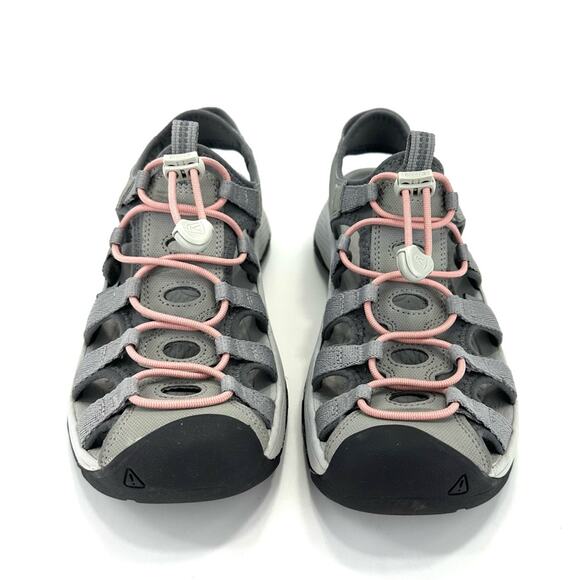Keen Women Outdoor Sandal Sz 10 Closed-Toe Gray Astoria West